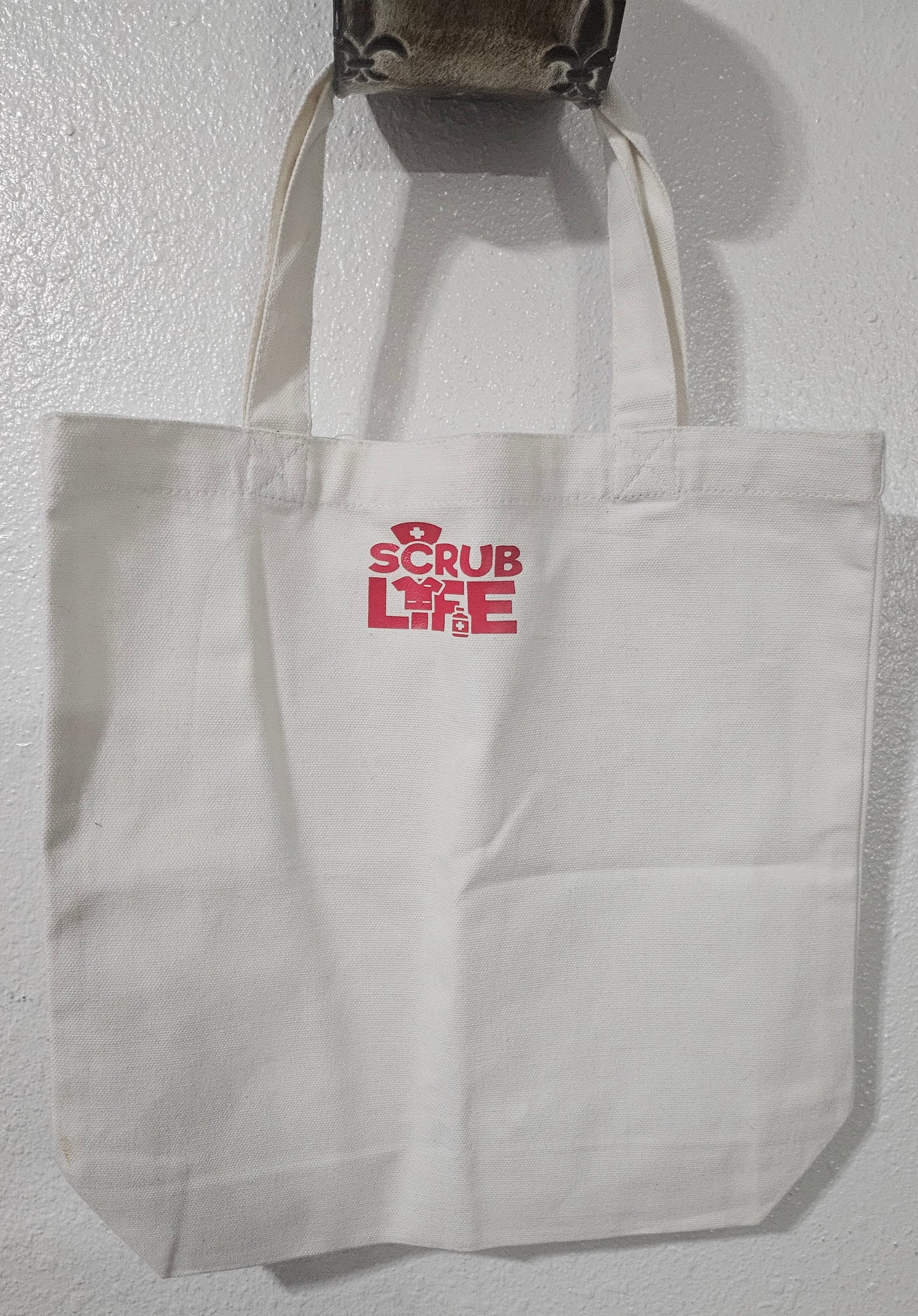 White Canvas Tote Bag