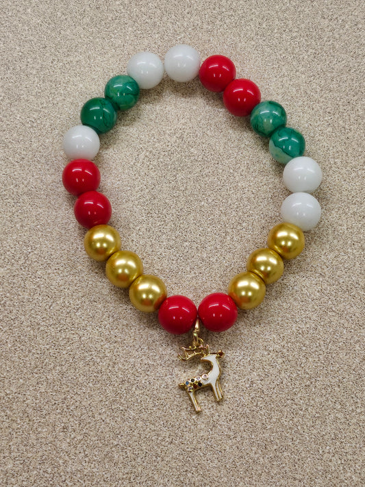 Reindeer Gold Bracelet