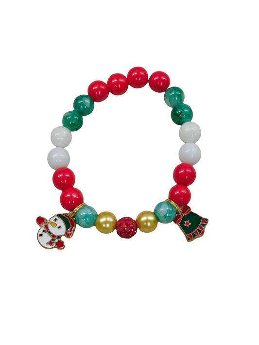 Snowman/Bells Bracelet